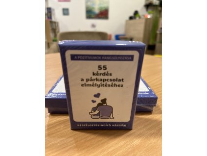 55 kérdés a párkapcsolat elmélyítéséhez (beszélgetésindító kártyák)