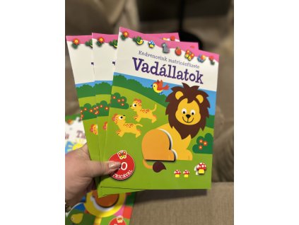 Kedvenceink matricásfüzete - Vadállatok