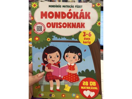 Mondókák ovisoknak - Mondókás matricás füzet