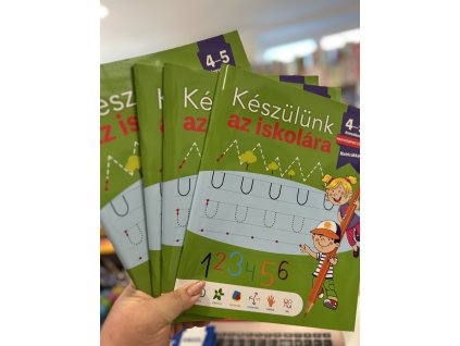 Készülünk az iskolára - 4-5 éveseknek María Luisa García