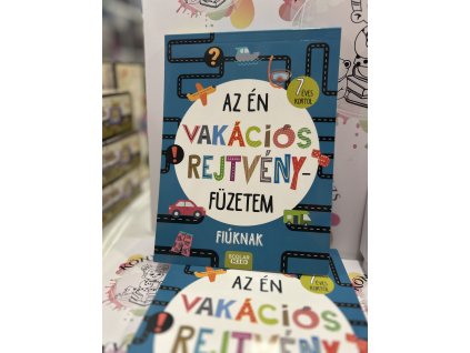 Az én vakációs rejtvényfüzetem - Fiúknak