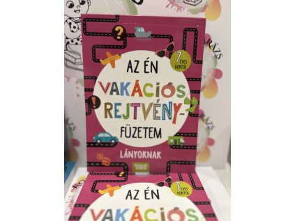 Az én vakációs rejtvényfüzetem - Lányoknak