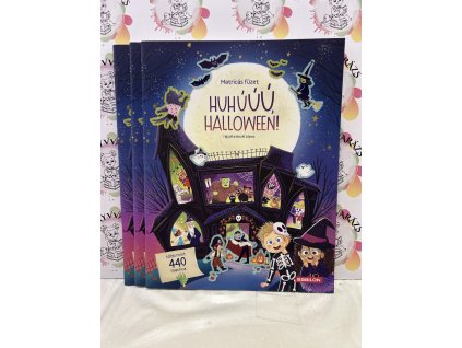 Huhúúú, Halloween! - Matricás füzet Jana Sedláčková