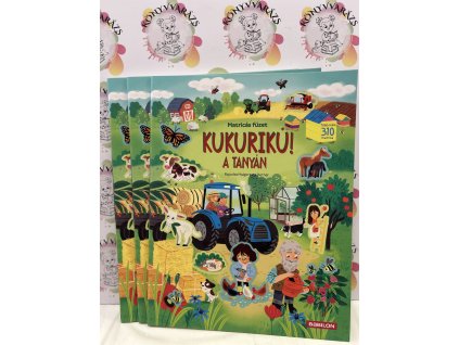 Kukurikú! A tanyán- Matricás füzet Hannah Joli