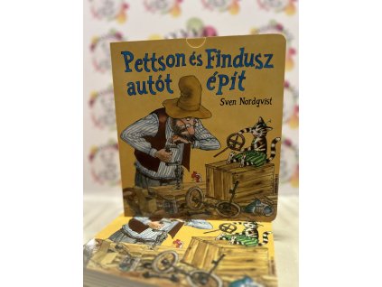 Pettson és Findusz autót épít Sven Nordqvist