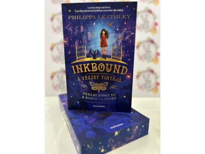 Pedáns Jones és a koponyatetkó - Inkbound - A végzet tintája - (Különleges kiadás) Philippa Leathley