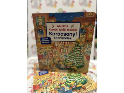 Ablakos Keress, találj, mesélj! - Karácsonyi készülődés Harvey, Franziska