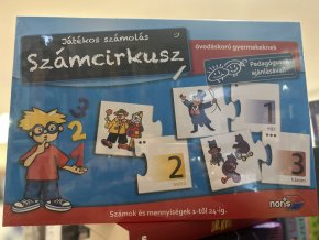Számcirkusz társasjáték - Noris