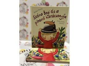 Széna Bogi és a pihenő karácsonyfa Bodor Panna