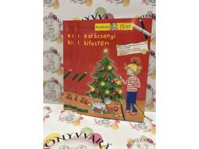 Karácsonyi kifestőm - Barátnőm, Bori foglalkoztató füzet