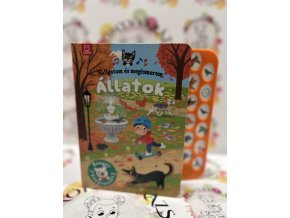 Hallgatom és megismerem - Állatok - Hangos könyvecske Grazyna Wasilewicz