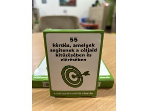 55 kérdés, amelyek segítenek a céljaid kitűzésében és elérésében (beszélgetésindító kártyák)