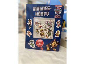 Mancs Őrjárat - Mágneskönyv - Játékos tanulás 16 mágnessel