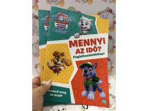 Mancs Őrjárat - Mennyi az idő? - Foglalkoztatókönyv - Ismerd meg az órát!