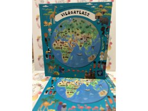Világatlasz - Fedezd fel a világot hét kihajtható térképpel!