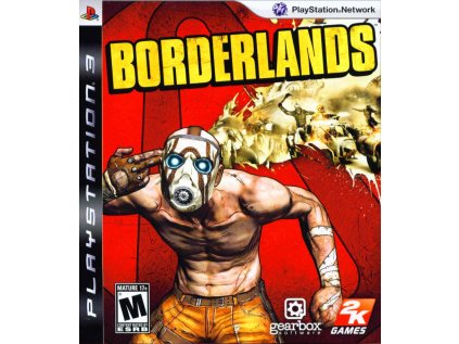 174808 borderlands playstation 3 front cover