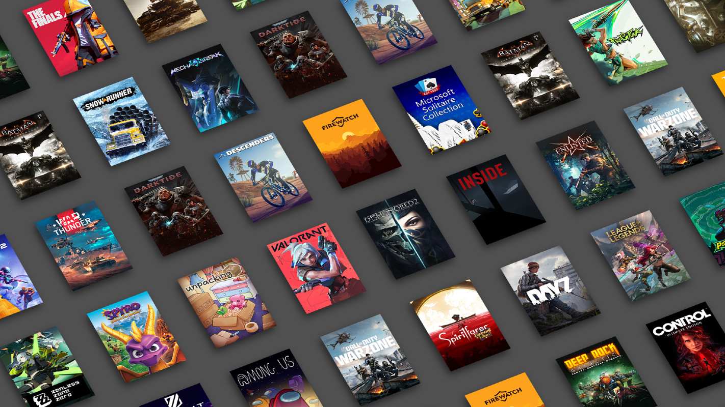 Xbox Game Pass knihovna
