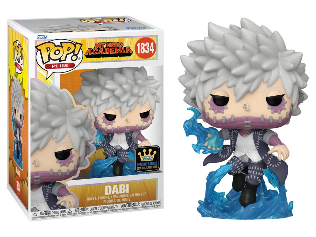 Funko POP! 1834 Plus: My Hero Academia - Dabi Exclusive