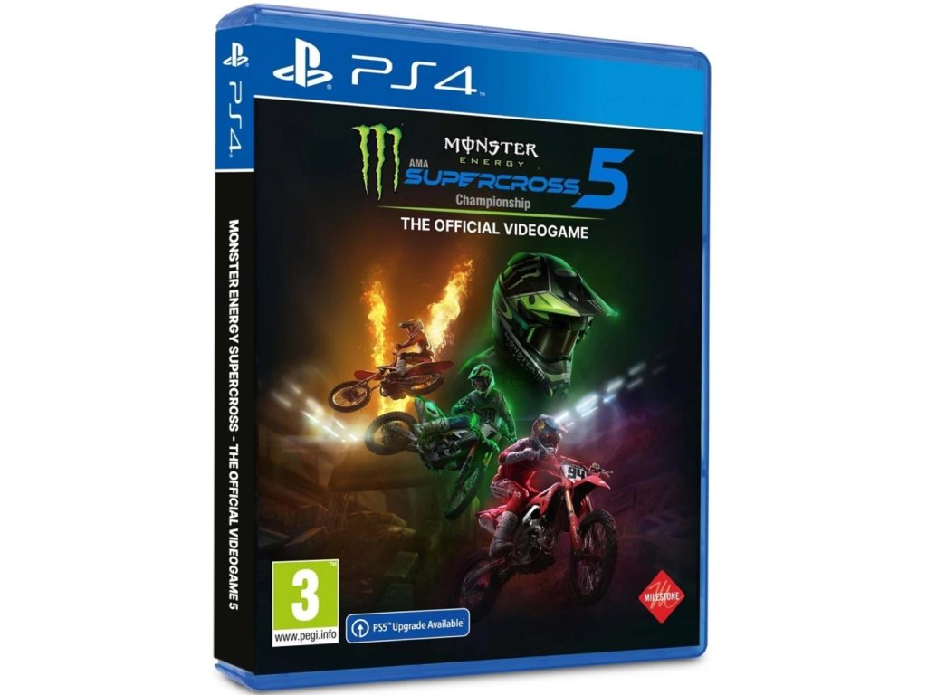 PS4 Monster Energy Supercross 5: The Official Videogame
