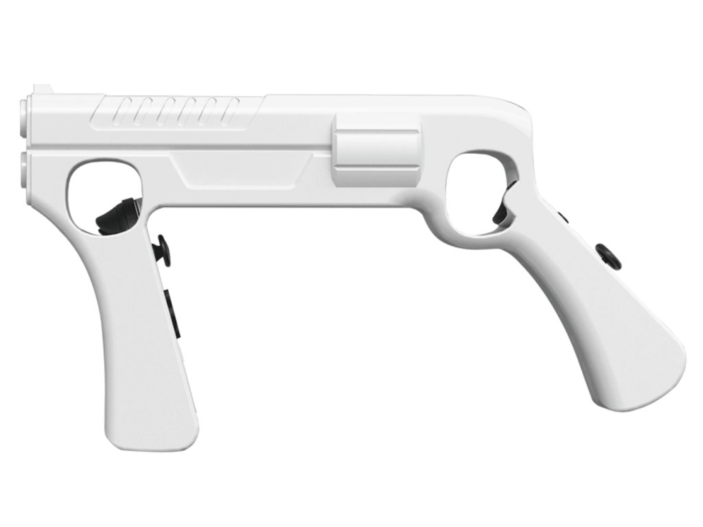 Gun Grip N-Switch Joy-Con bílá