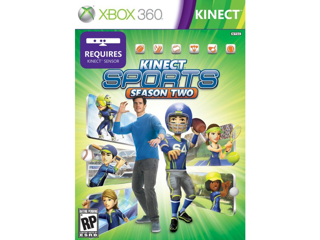 Kinect Sports Xbox 360 обложка.
