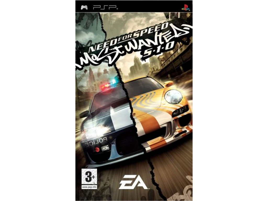 PSP Need for Speed Most Wanted 5-1-0