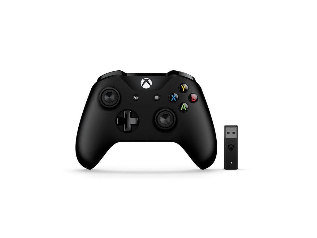 Microsoft Xbox One Wireless Controller + Adaptér do Windows 10