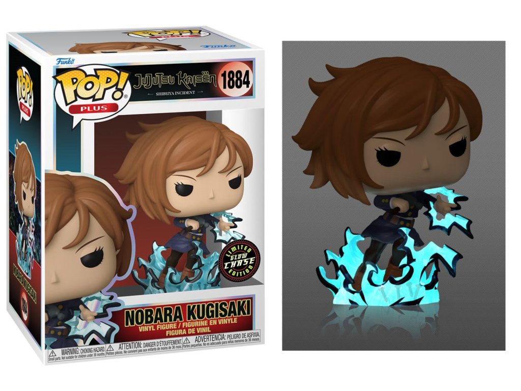 Funko POP! 1884 Plus: Jujutsu Kaisen - Nobara Kugisaki Limited Glow Chase Edition