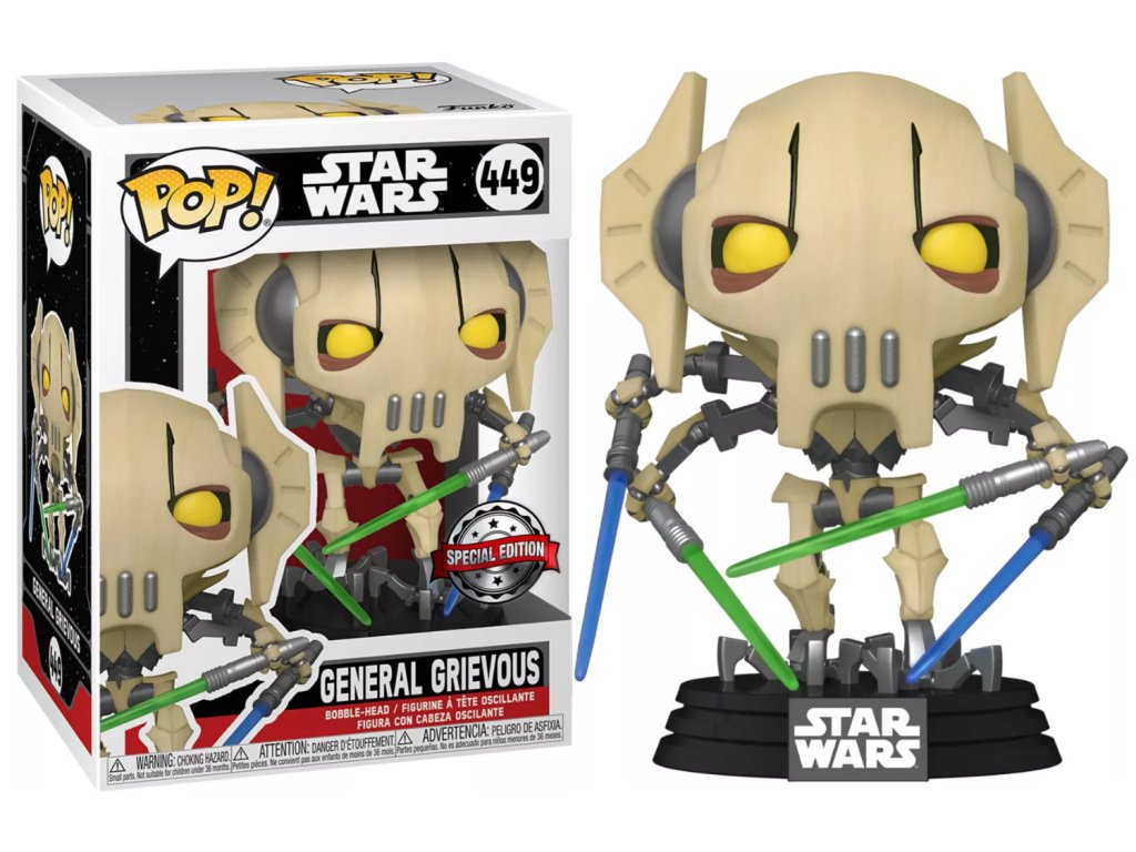 Funko POP! 449 Star Wars - General Grievous Special Edition