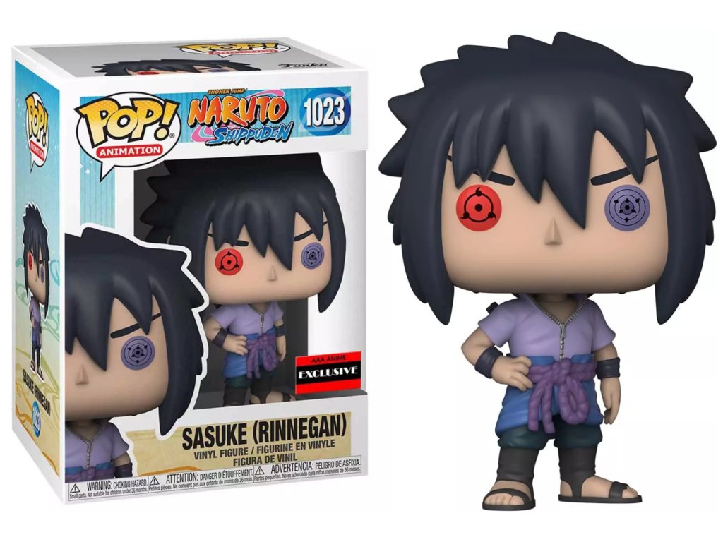 Funko POP! 1023 Animation: Naruto Shippuden - Sasuke (Rinnegan) Exclusive