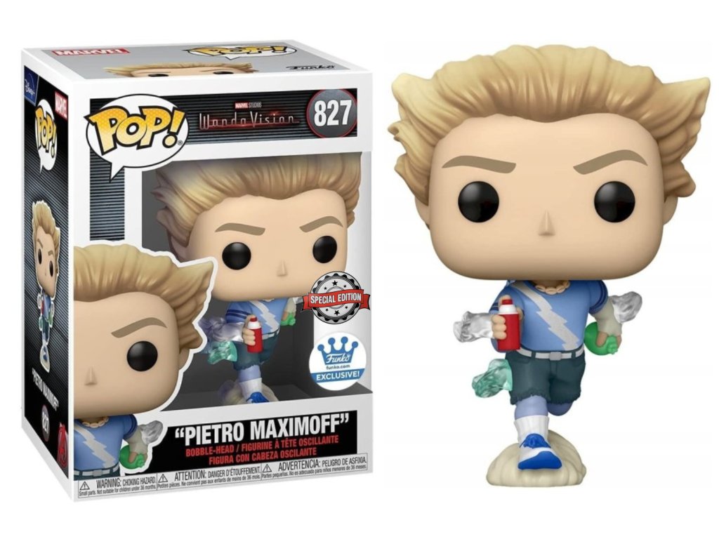 Funko POP! 827 Marvel WandaVision - Pietro Maximoff Exclusive Special Edition
