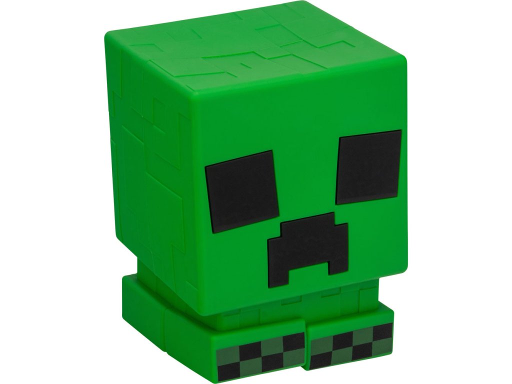 Silikonová lampička Minecraft - Creeper