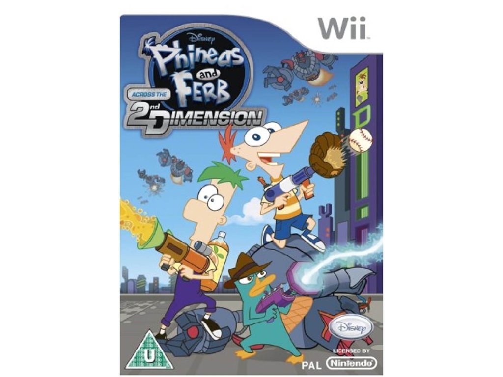 Wii Phineas and Ferb Across the 2nd Dimension