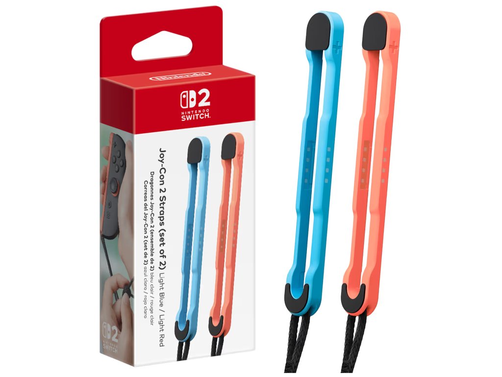 Nintendo Switch 2 Joy-Con 2 Strap Light Blue/Light Red