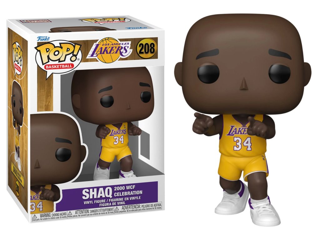 Funko POP! 208 Basketball: Los Angeles Lakers - Shaq 2000 WCF Celebration