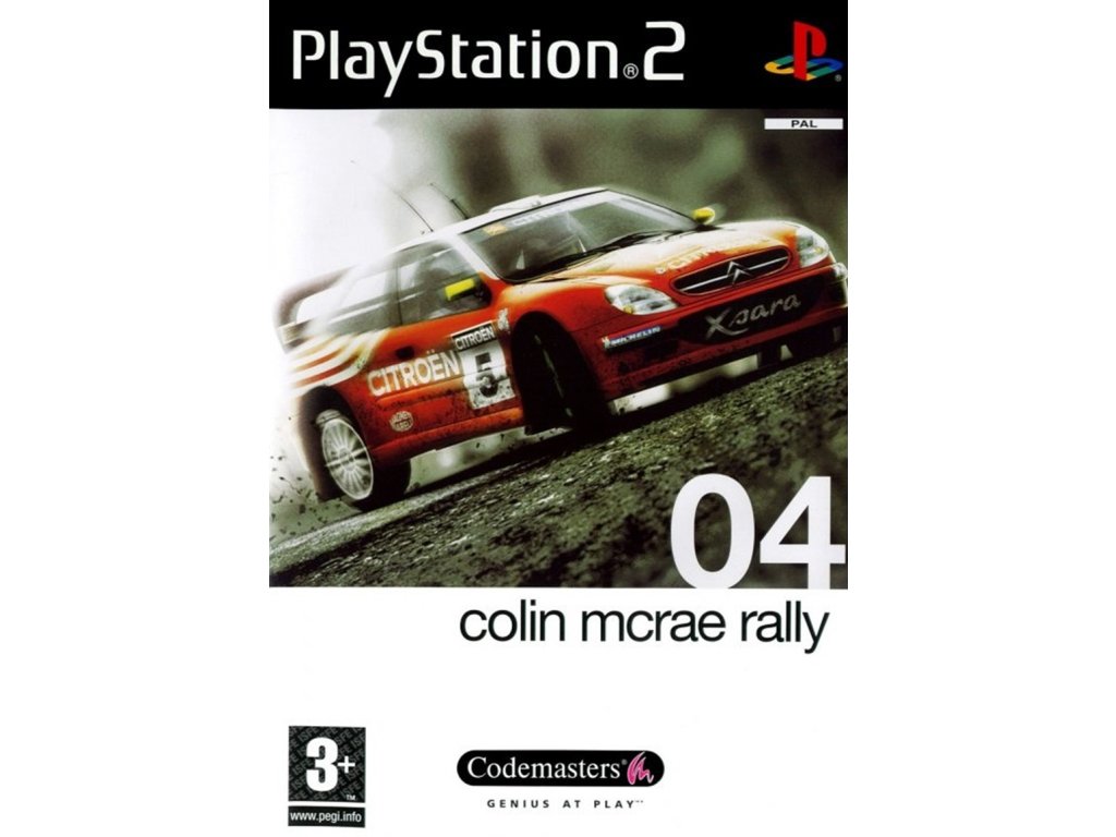 PS2 Colin McRae Rally 4