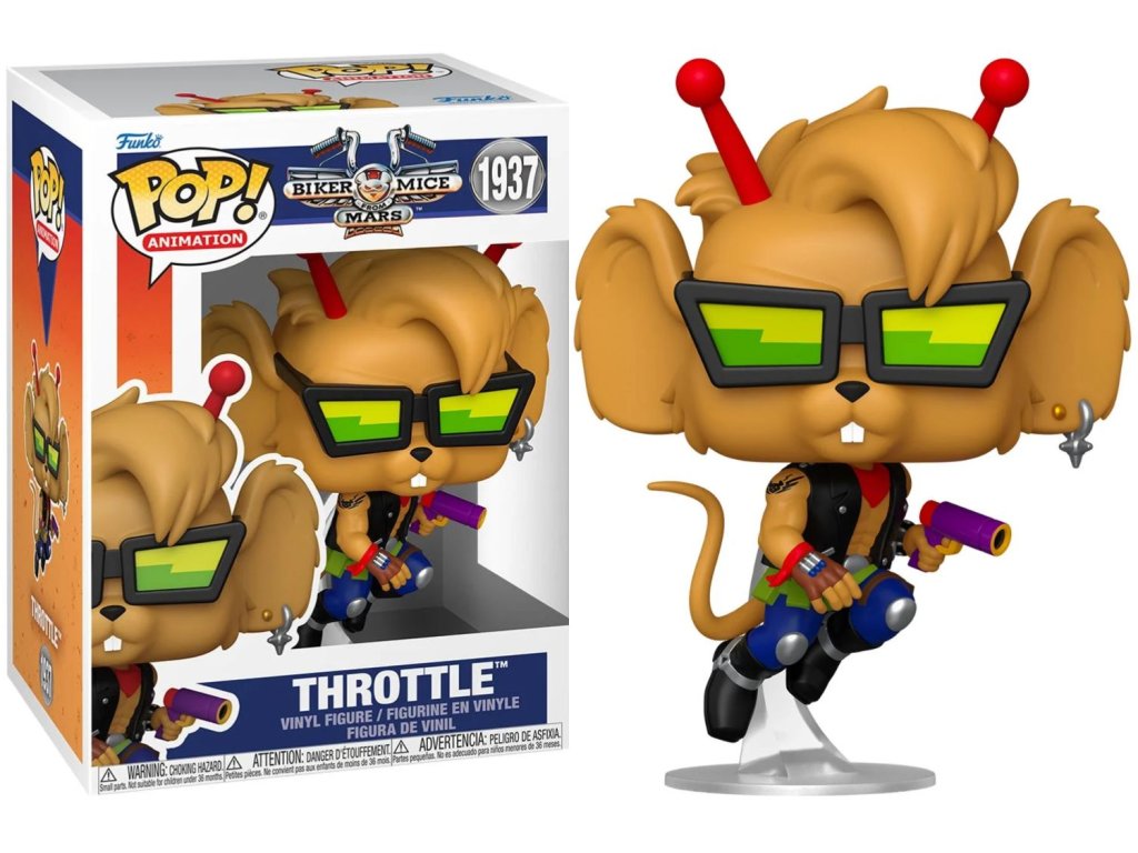 Funko POP! 1937 Animation: Biker Mice From Mars - Throttle