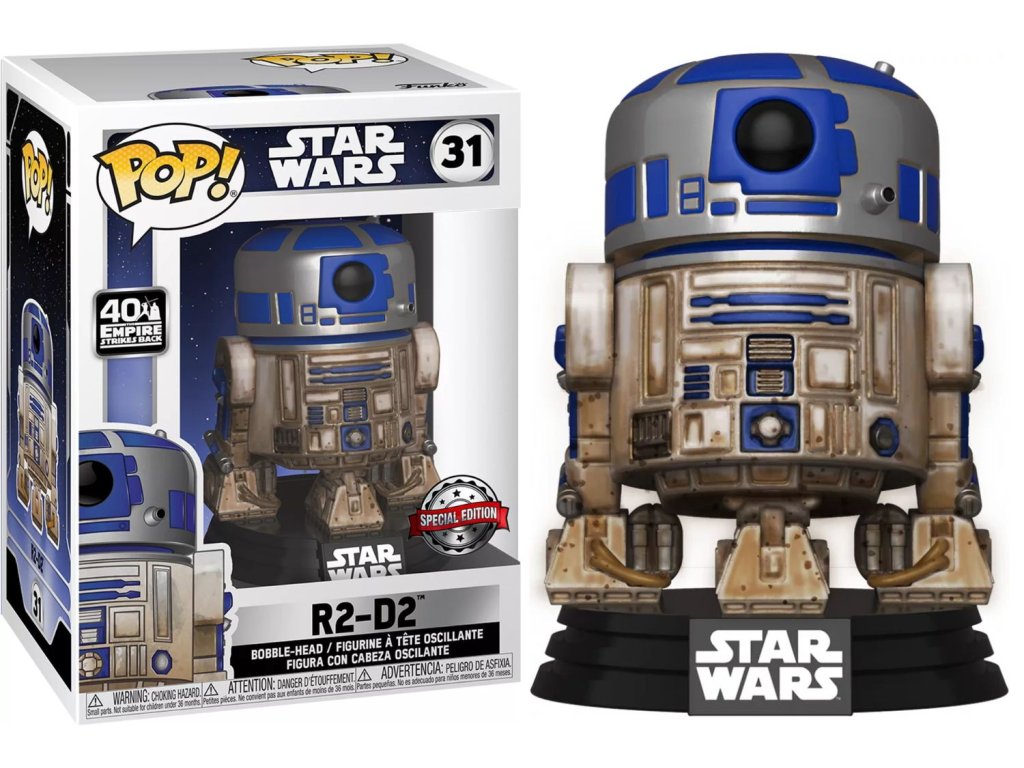 Funko POP! 31 Star Wars - R2-D2 Special Edition
