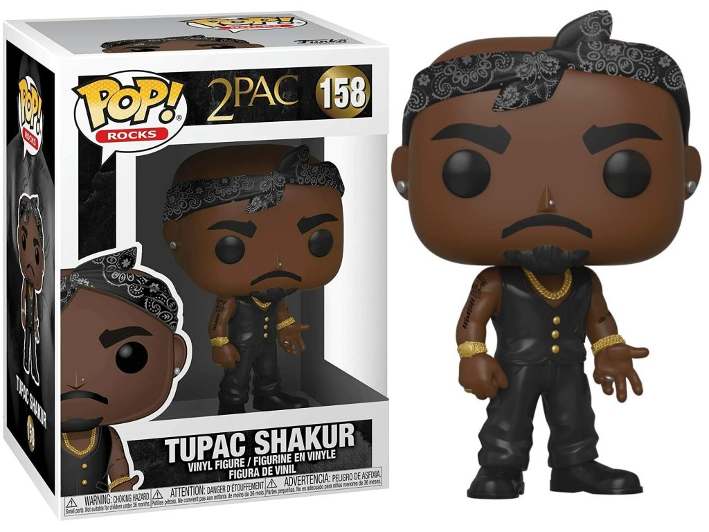 Funko POP! 158 Rocks: 2PAC - Tupac Shakur