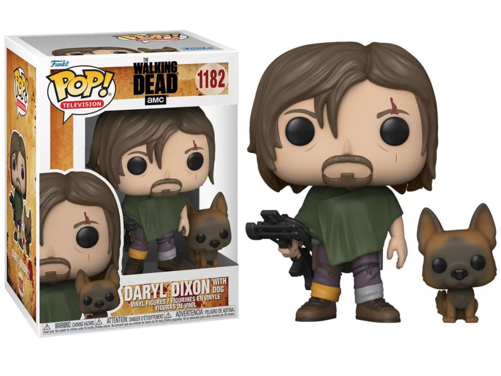 Funko POP! 1182 TV: The Walking Dead - Daryl Dixon With Dog