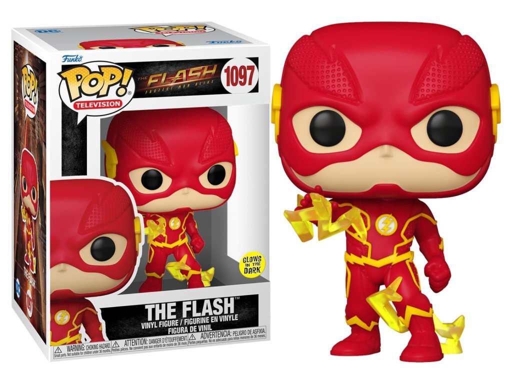 Funko POP! 1097 TV: The Flash Fastest Man Alive - The Flash GITD