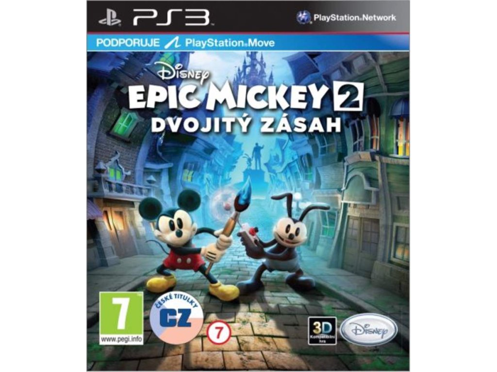 PS3 Disney Epic Mickey 2: Dvojitý Zásah CZ
