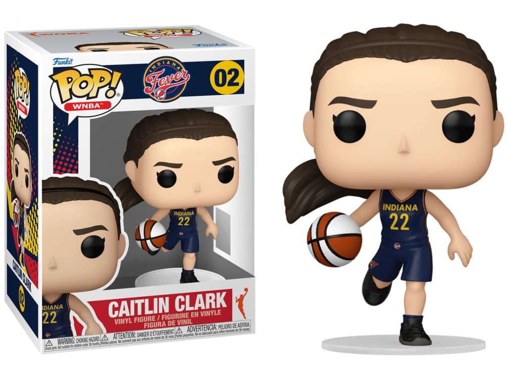 Funko POP! 02 WNBA: Indiana Fever - Caitlin Clark