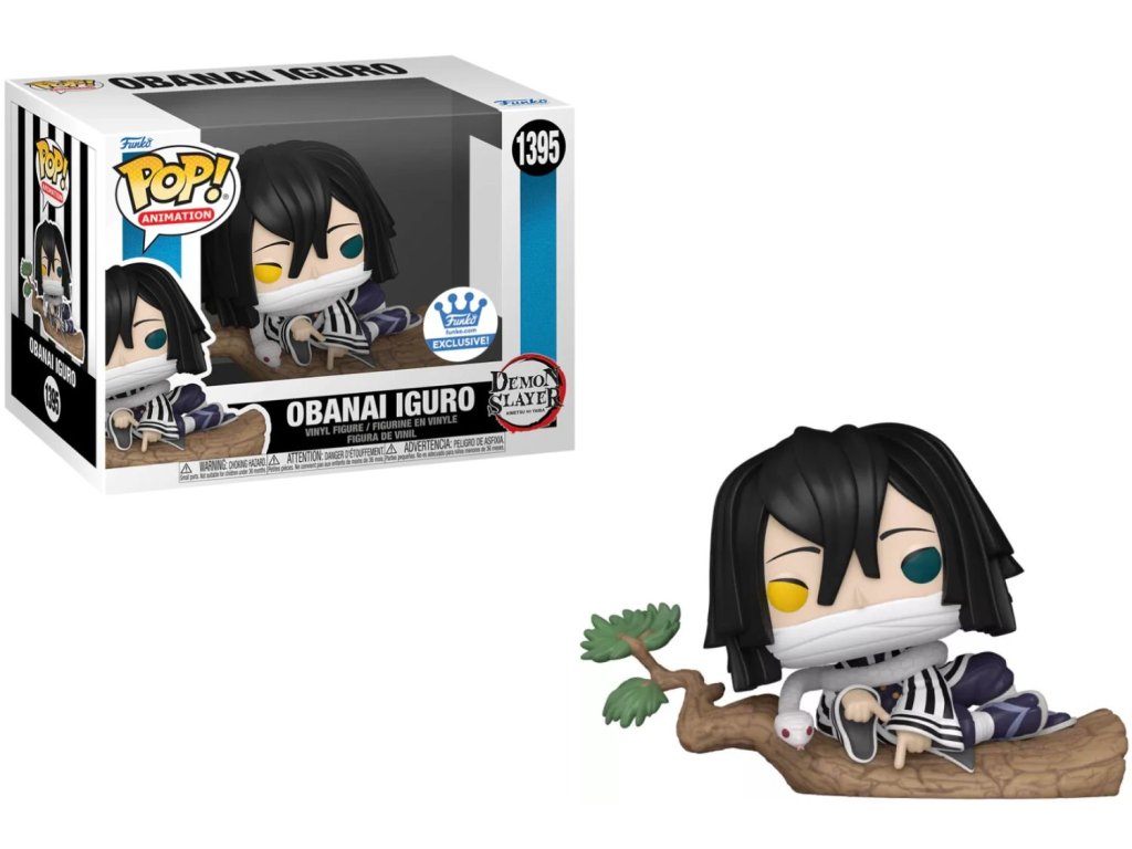 Funko POP! 1395 Animation: Demon Slayer - Obanai Iguro Exclusive