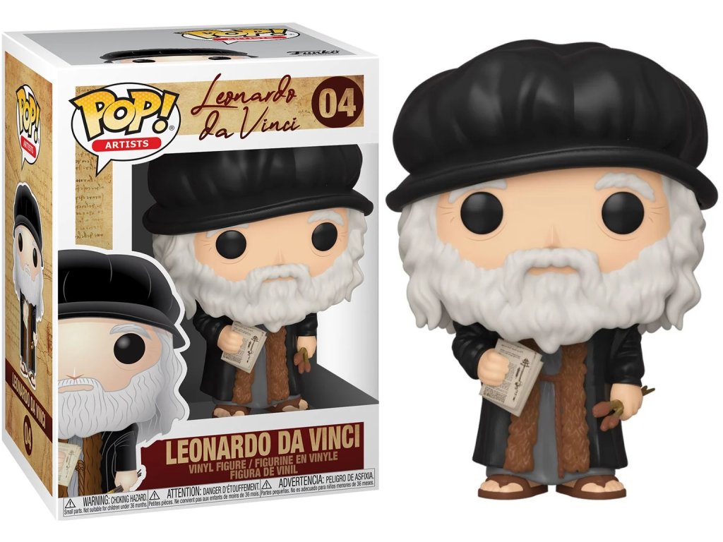 Funko POP! 04 Artists: Leonardo da Vinci