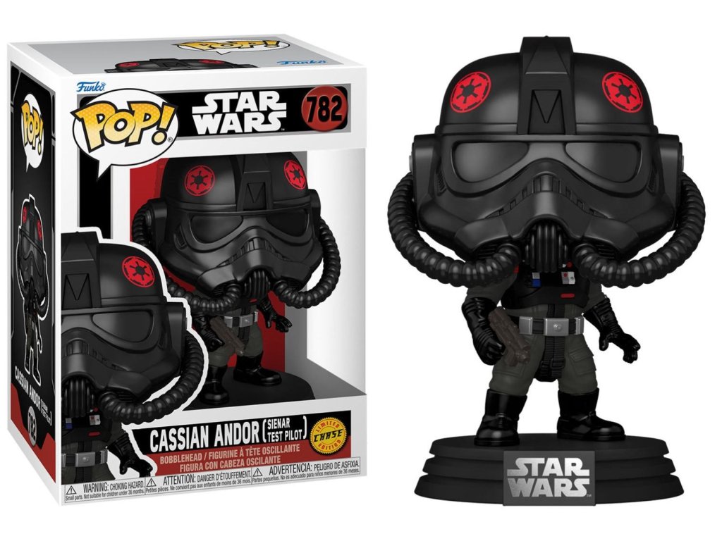 Funko POP! 782 Star Wars - Cassian Andor (Sienar Test Pilot) Limited Chase Edition