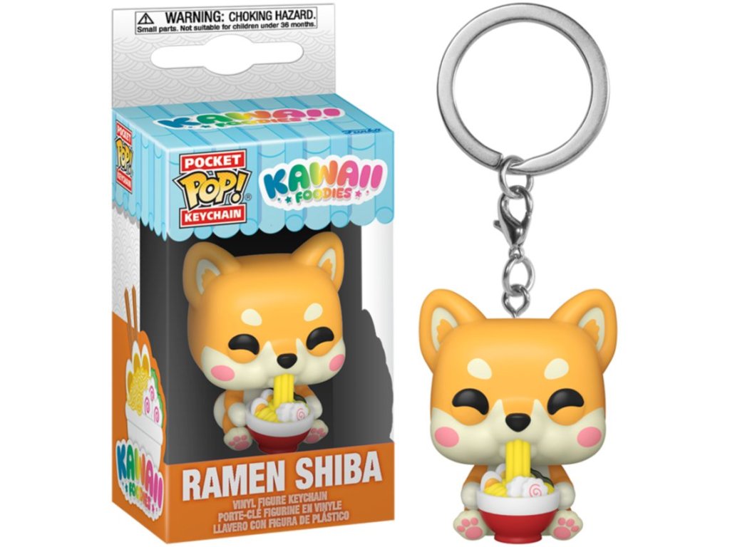 Funko Pocket POP! Klíčenka Kawaii Foodies - Ramen Shiba