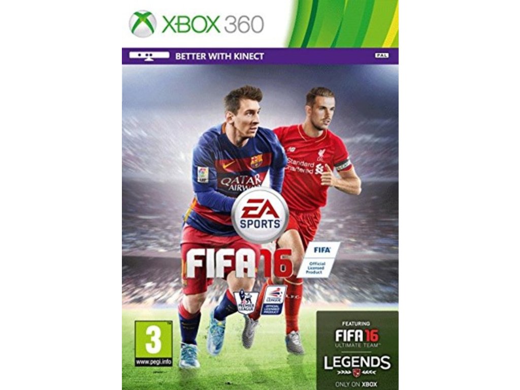 Xbox 360 FIFA 16 CZ