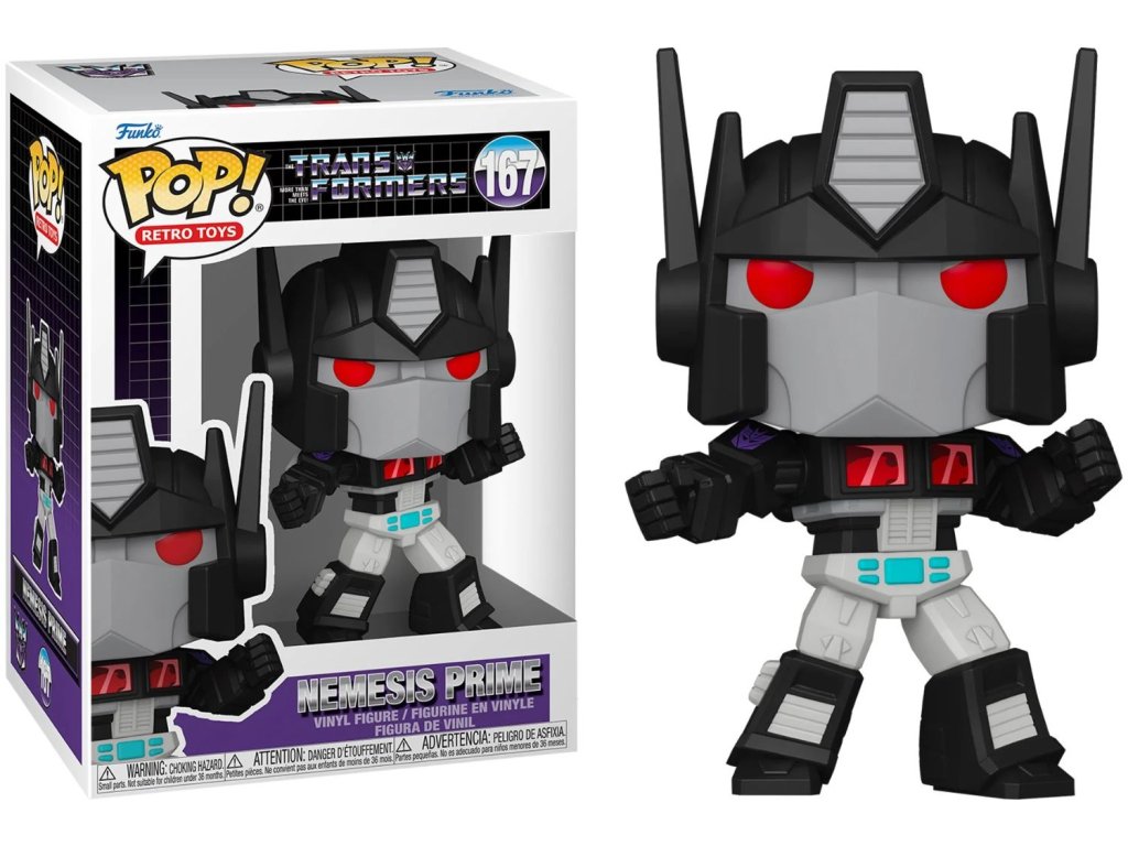 Funko POP! 167 Retro Toys: Transformers - Nemesis Prime