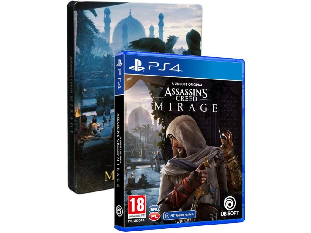 PS4 Assassin's Creed Mirage Steelbook Edition